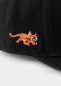 Preview: Cap "Gargamel" - schwarz (Snapback)