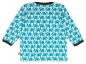 Preview: Langarm Shirt Elefanten - Aqua