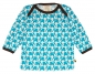 Preview: Langarm Shirt Elefanten - Aqua