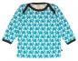 Preview: Langarm Shirt Elefanten - Aqua