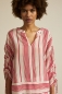 Preview: LANIUS - Bluse Print Stripe - red