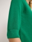 Preview: STRUKTUR-HALBARMPULLOVER aus Bio-Baumwolle - green