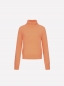 Preview: Stehkragen Pullover mit Schlitz - dark bloom