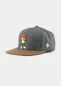 Preview: Cap "Grantig by nature" - dunkelgrau (Snapback), v2