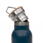 Preview: Edelstahl Trinkflasche - Adventure Blue