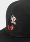 Preview: Cap "Gargamel" - schwarz (Snapback)