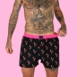 Preview: Boxershort - Neonlight Flamingo