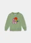 Preview: Sweater "Pumuckl" - grün (Kinder)