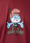 Preview: T-Shirt "Papa Schlumpf" - burgund