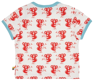 Kurzarm Shirt Koala -  rostorange