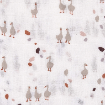 Lässig Mulltücher 3 Stk. - Tiny Farmer Flowers - Größe L