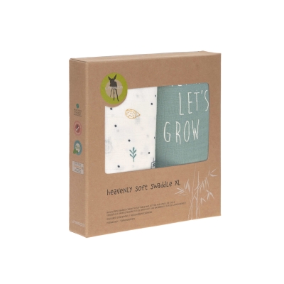 Lässig Mulltücher 2 Stk. - Garden Explorer Traktor - XL