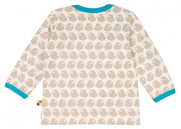 Langarm Shirt Spatzen - Stone
