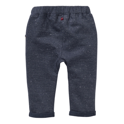 Robuste Sweathose  - marine meliert