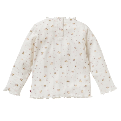 Langarmshirt mit Stehkragen