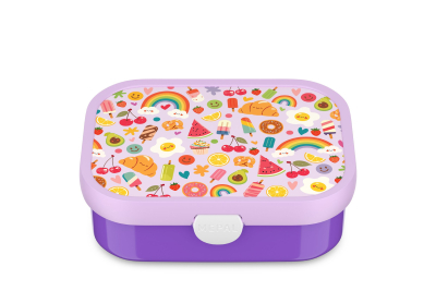 Campus Brotdose mit Bento-Einsatz und Gabel - Food Fest