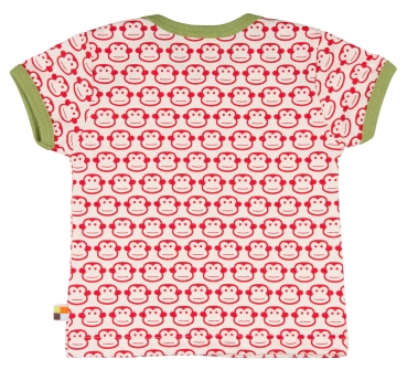 T-Shirt Affen - Tomato