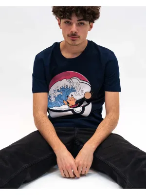 Pokemon Wave T-Shirt  - Pikachu