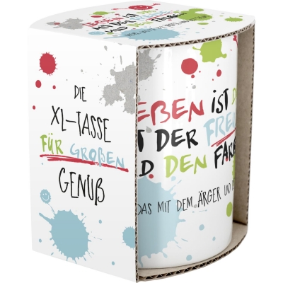 XL Tasse Freude