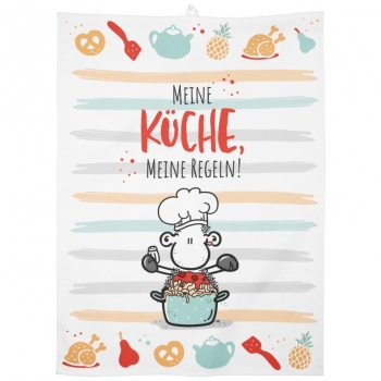 Geschirrtuch - meine Küche meine Regeln