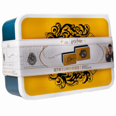 Brotzeitdose 2er Set - Harry Potter - Hufflepuff