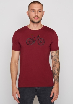 Bike Cross - burgundy