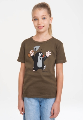 Logoshirt T-Shirt Der Kleine Maulwurf In Schwarz Günstig Kaufen