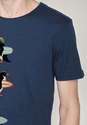 Nature Penguins - spice - navy