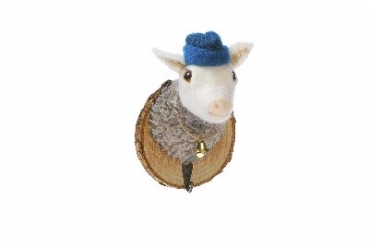 Kleiderhaken - Schaf mit Mütze