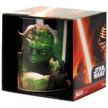 Star Wars Tasse à Café De Voyage (Yoda Feel The Force) 473,6 G En