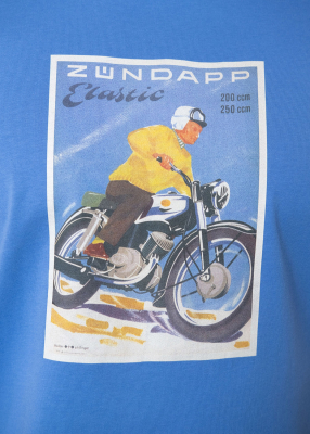 T-Shirt Zündapp Elastic - blau