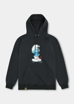 Preview: Hoodie "Muffi, Zefix" - dunkelgrau