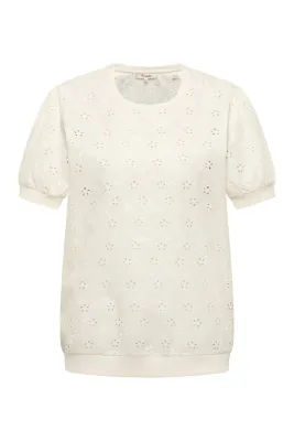 Preview: Bluse Leeaa aus Bio-Baumwolle - white