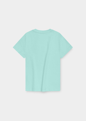 T-Shirt "Dackelexpress" - türkis - Kinder