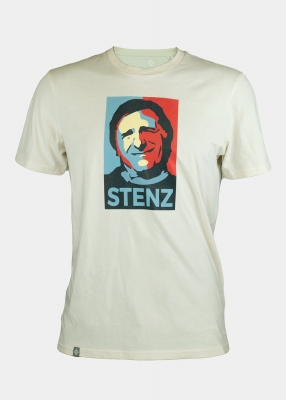 T-Shirt "Stenz" - altweiß