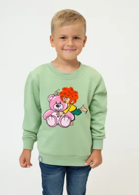Sweater "Pumuckl" - grün (Kinder)