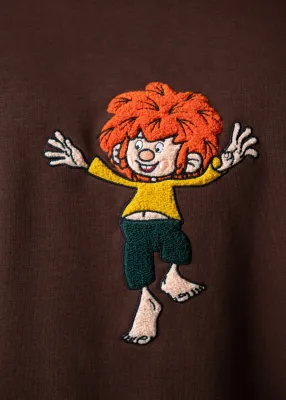 Sweater "Pumuckl" - dunkelbraun