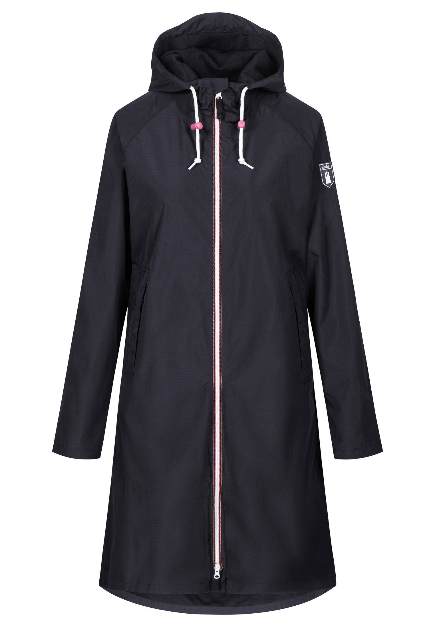 Derbe Regenanzug Fahrrad Damen Regenmantel Fahrrad Cape Darky Navy