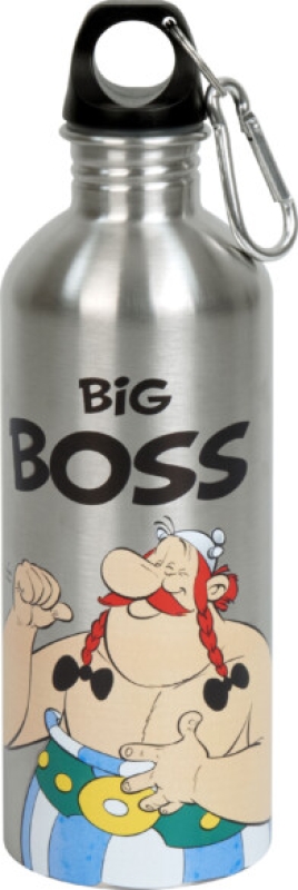 Asterix Edelstahlflasche - Big Boss - 600ml