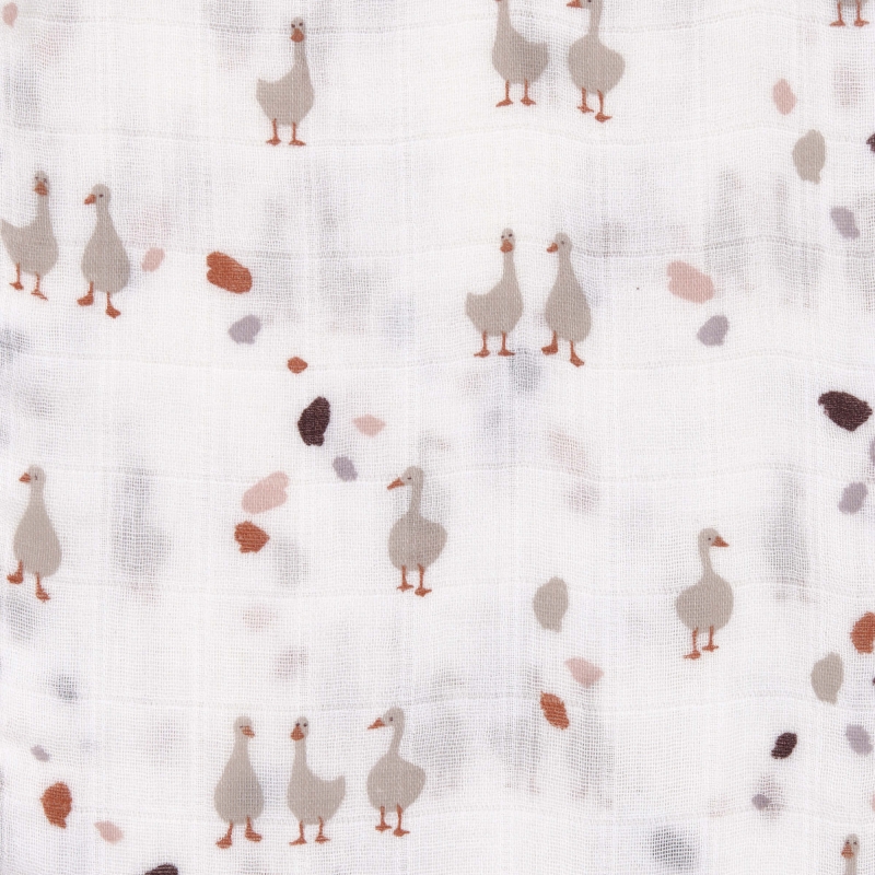 Lässig Mulltücher 3 Stk. - Tiny Farmer Flowers - Größe L