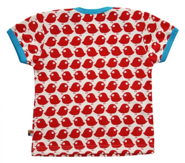 T-Shirt Spatzen - Tomato