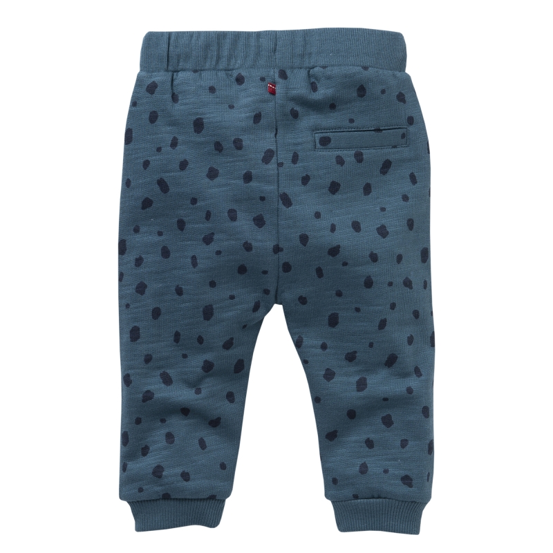 Robuste gemusterte Sweathose smaragdgrün