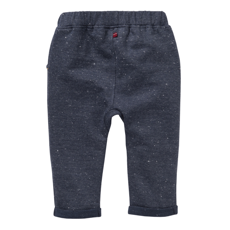 Robuste Sweathose  - marine meliert