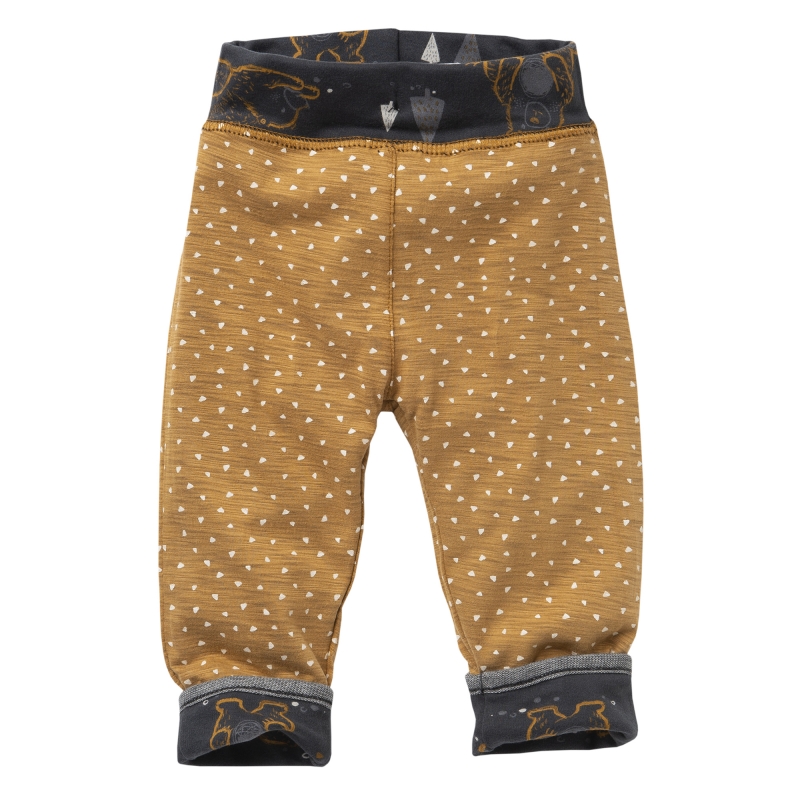 Wendehose mit Bärchen  - anthrazit