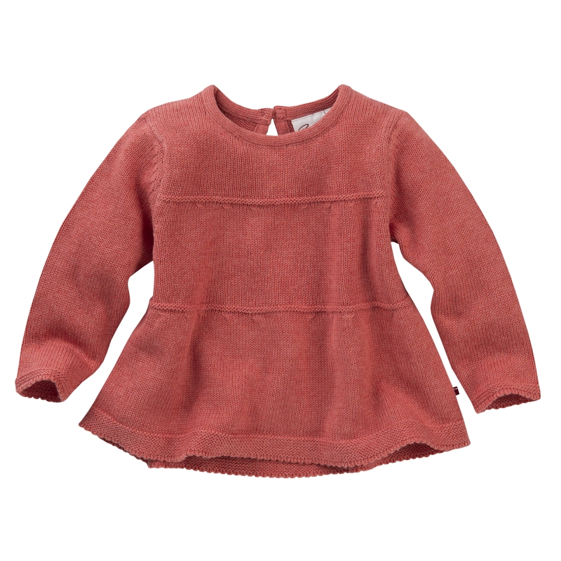 Strickpullover himbeerrot mélange