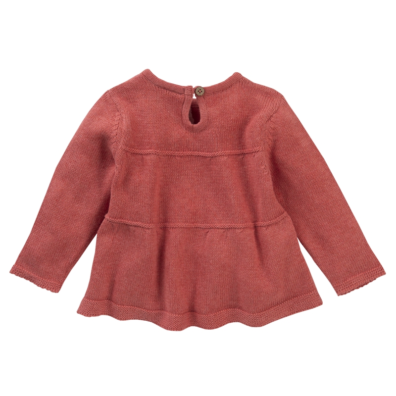 Strickpullover himbeerrot mélange