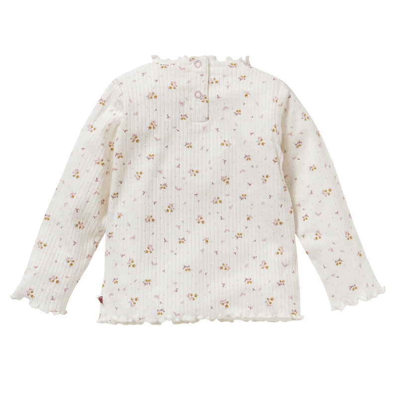 Langarmshirt mit Stehkragen