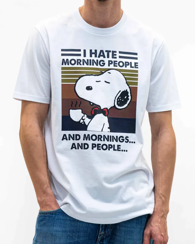 Morning People T-Shirt - Peanuts