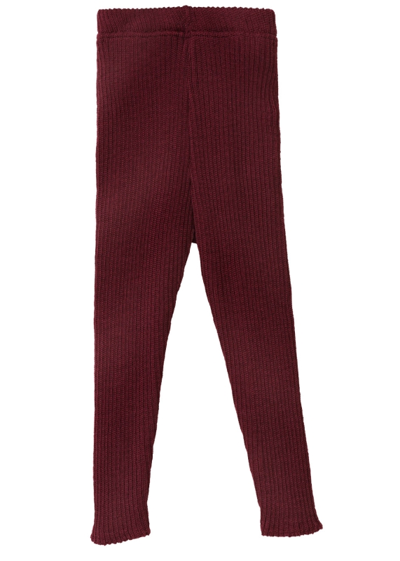 Strick-Leggings - cassis