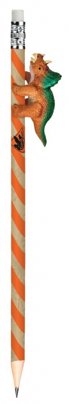 Dino Bleistift - orange